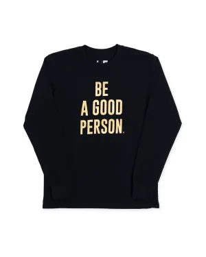 Foil Long Sleeve - Black/Gold Seamless construction