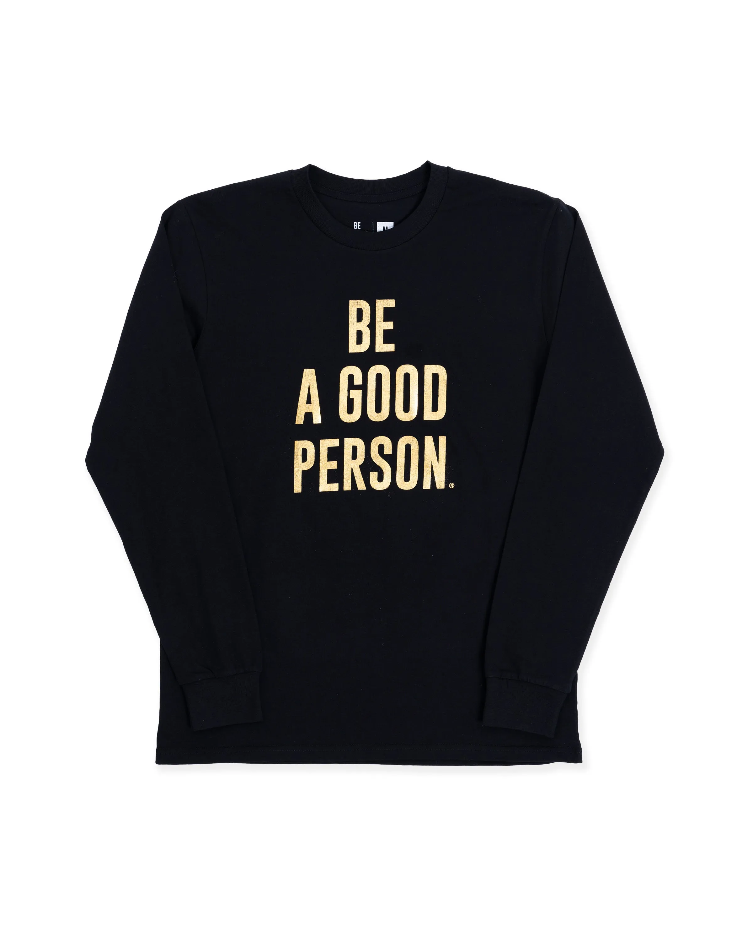 Foil Long Sleeve - Black/Gold Seamless construction