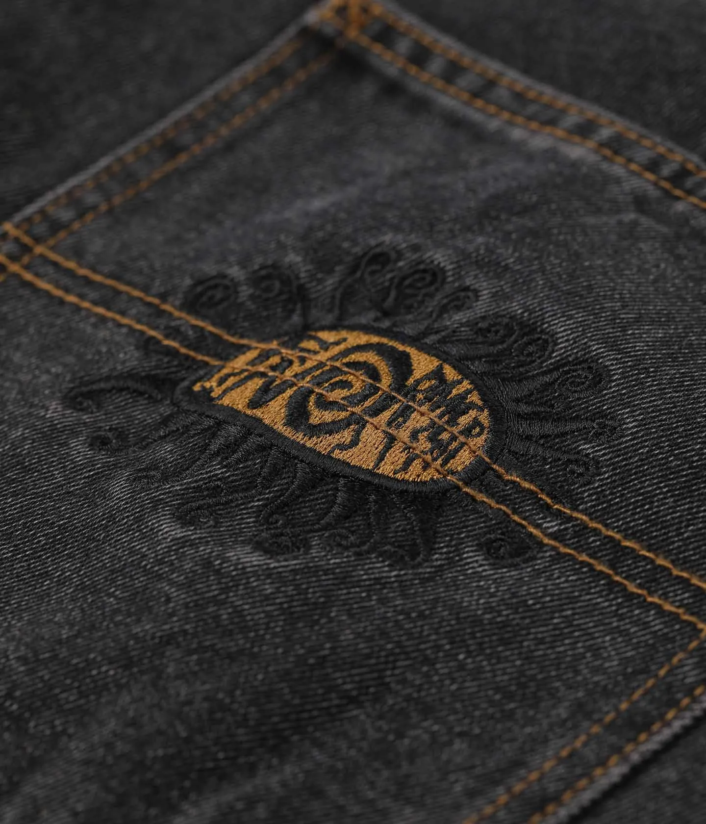 Everyday Comfort Wear REYNOLDS DENIM PANT // WASHED BLACK
