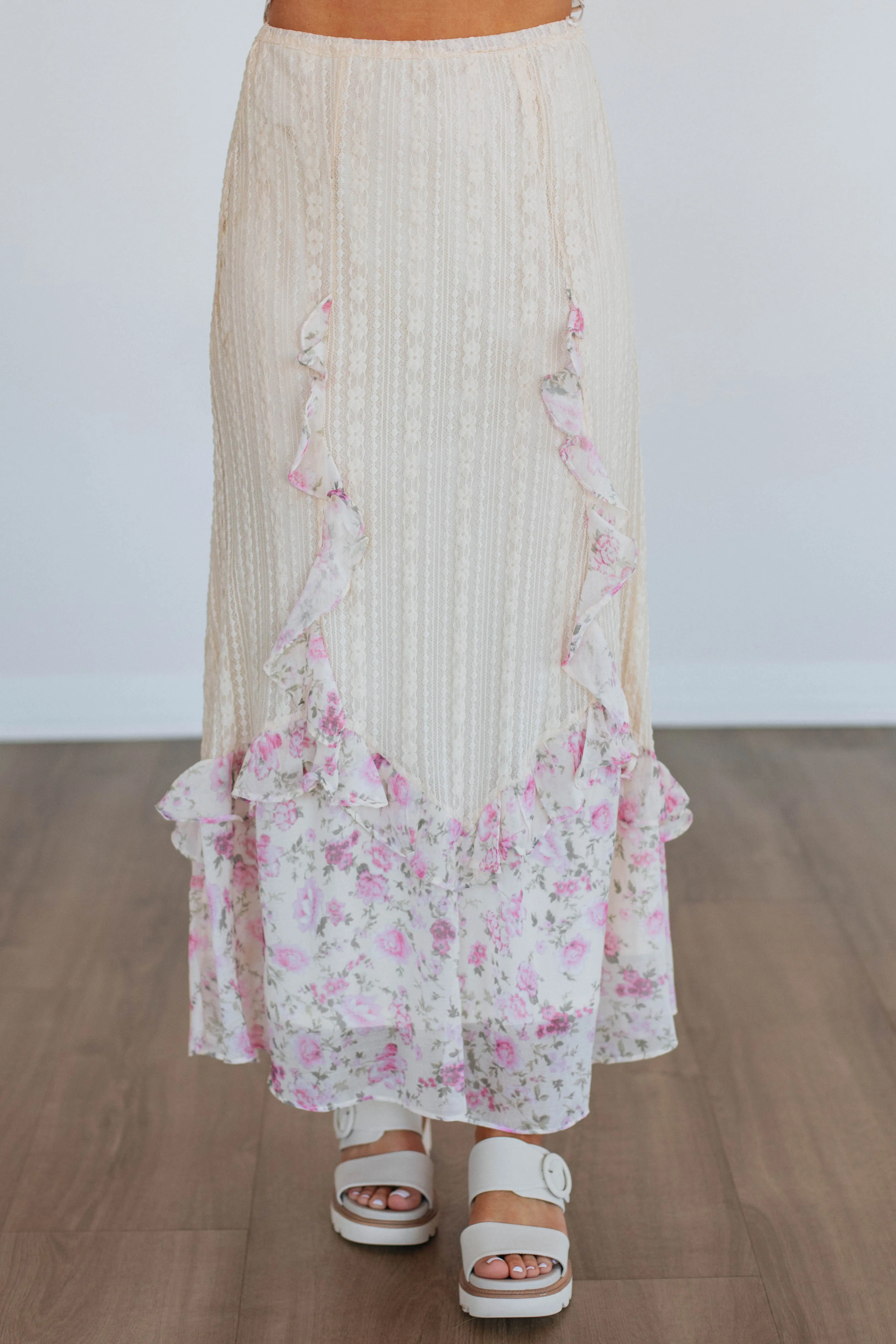 Fashion Combo Lilit Floral Skirt