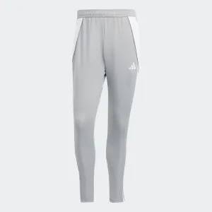 adidas Tiro 24 Training Tracksuit Pants| Men's | grey / White Stretchy Waist Body Sculpting