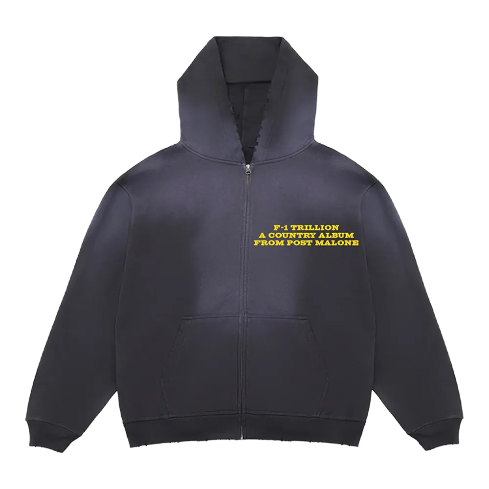 F-1 Trillion Zip Up Hoodie appropriate for weekdays