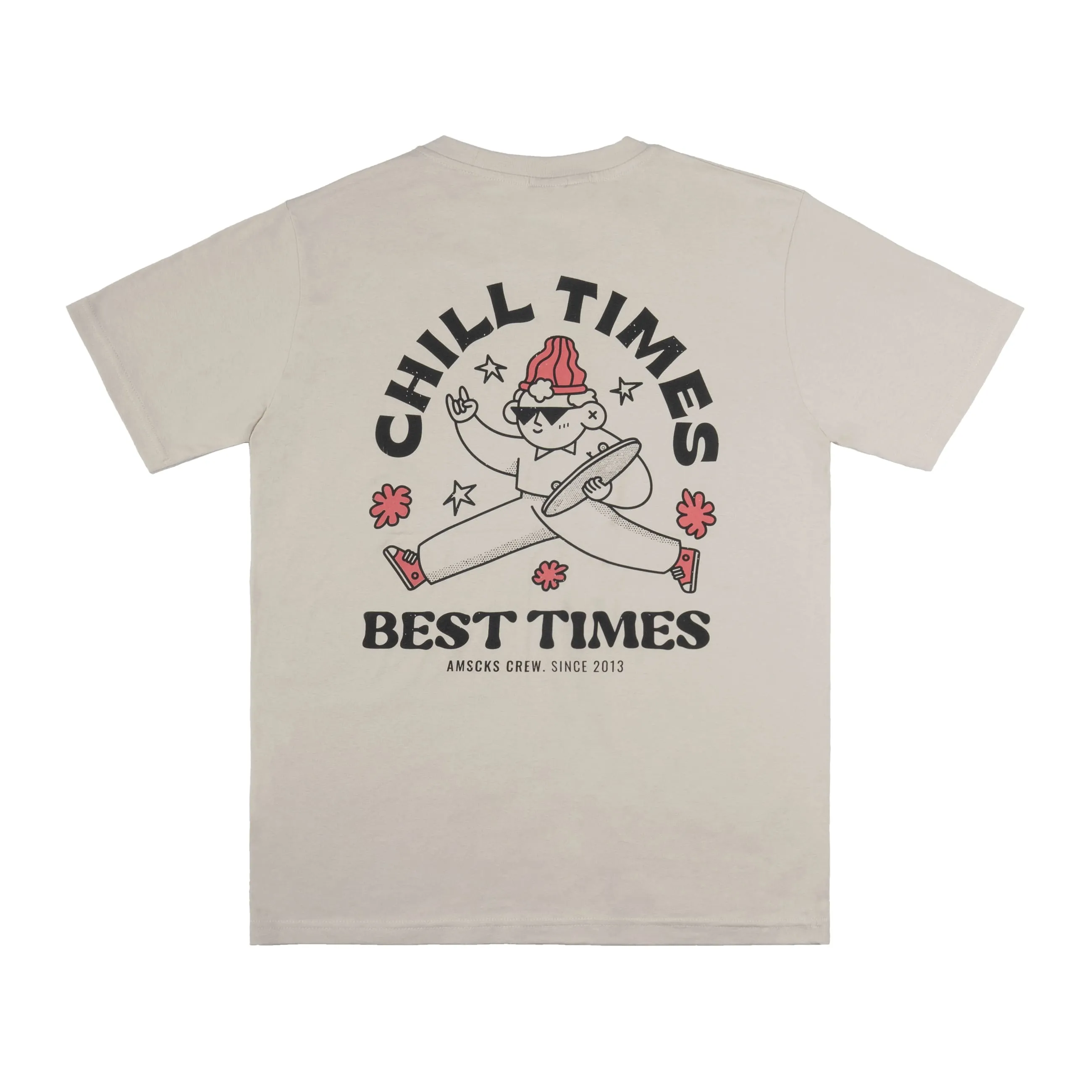 Chill Times - T-Shirt Easy-to-Match Trendy Fashion