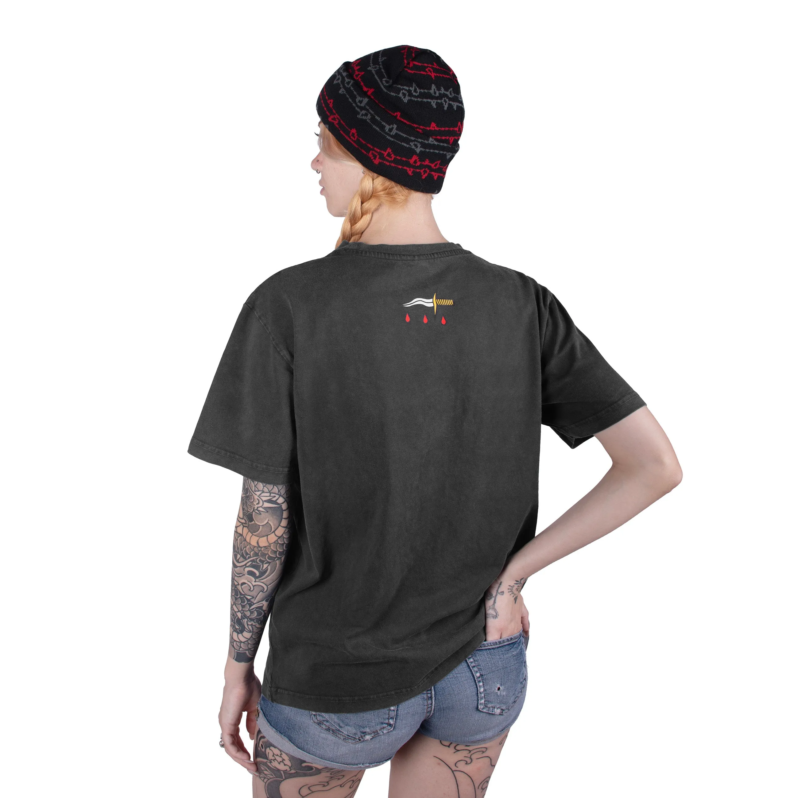 Timeless Fit Multi Panel Structure Fallen Angel - T-Shirt