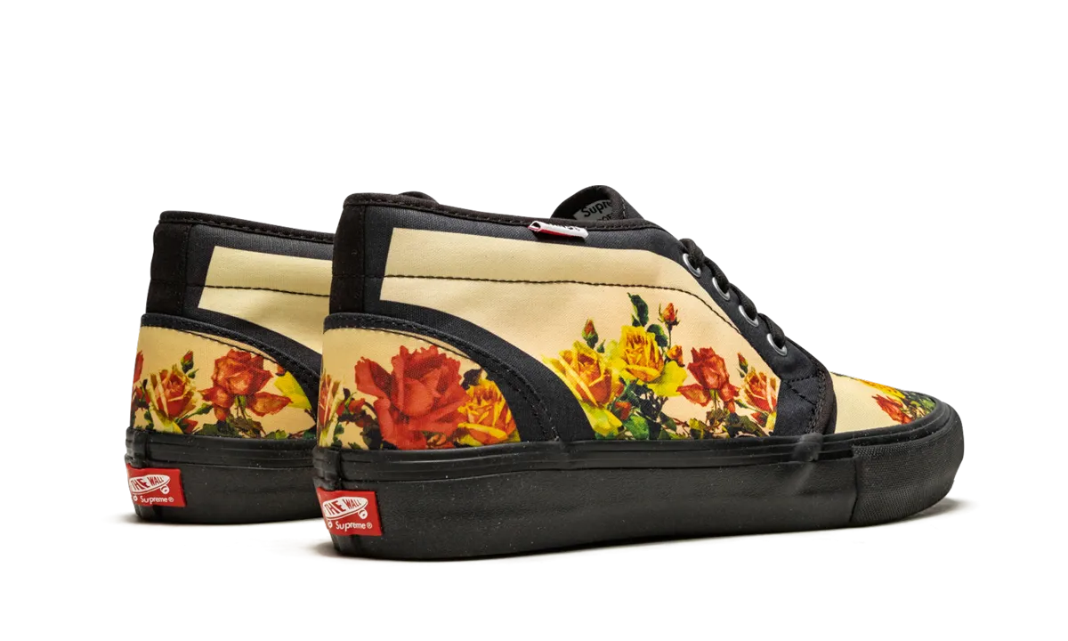 Blown Rubber Outsole Sweat Resistant Indoor Fitness Chukka Pro "Supreme x Jean Paul Gaultier - Black"