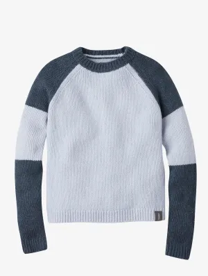 Business casual Denim Women's Mabli Knitted Crew Neck Sweater