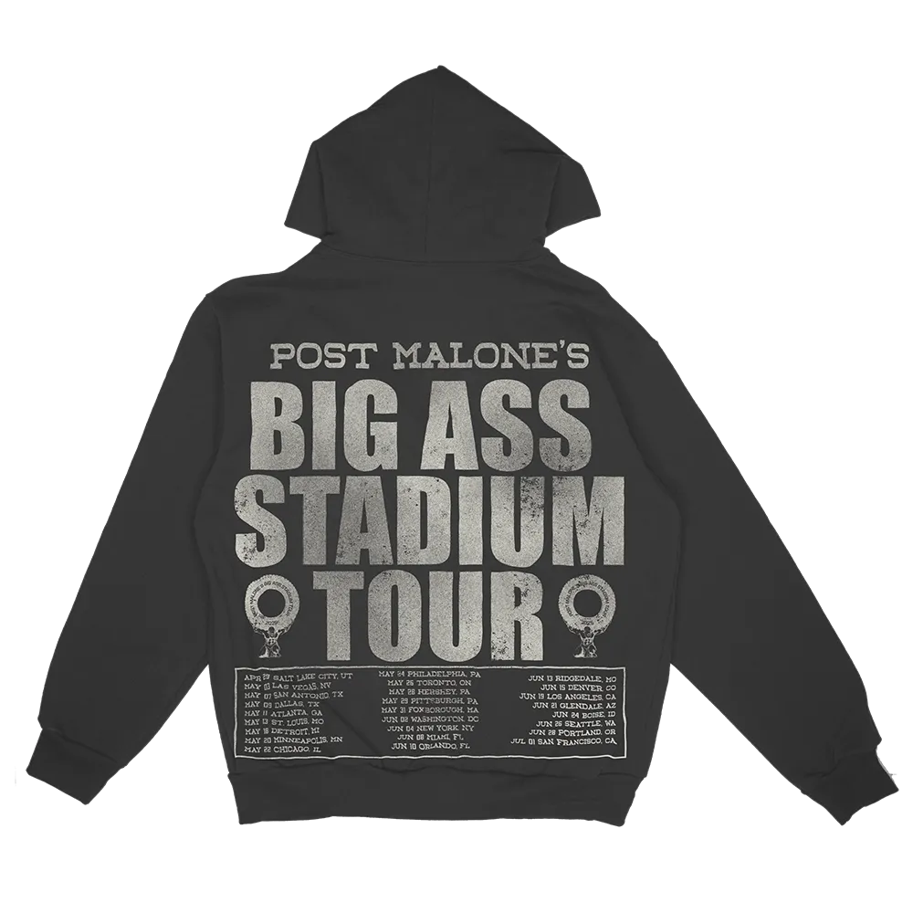 comfortable for standing Big Ass Stadium Tour Zip Hoodie