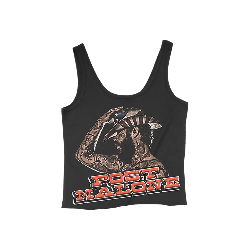 Breathable touch F-1 trillion cropped tank