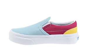 Feather Light Cold Weather All Terrain Stylish Commuters Classic Leather Slip-On PS "Multi/Retro Rainbow"