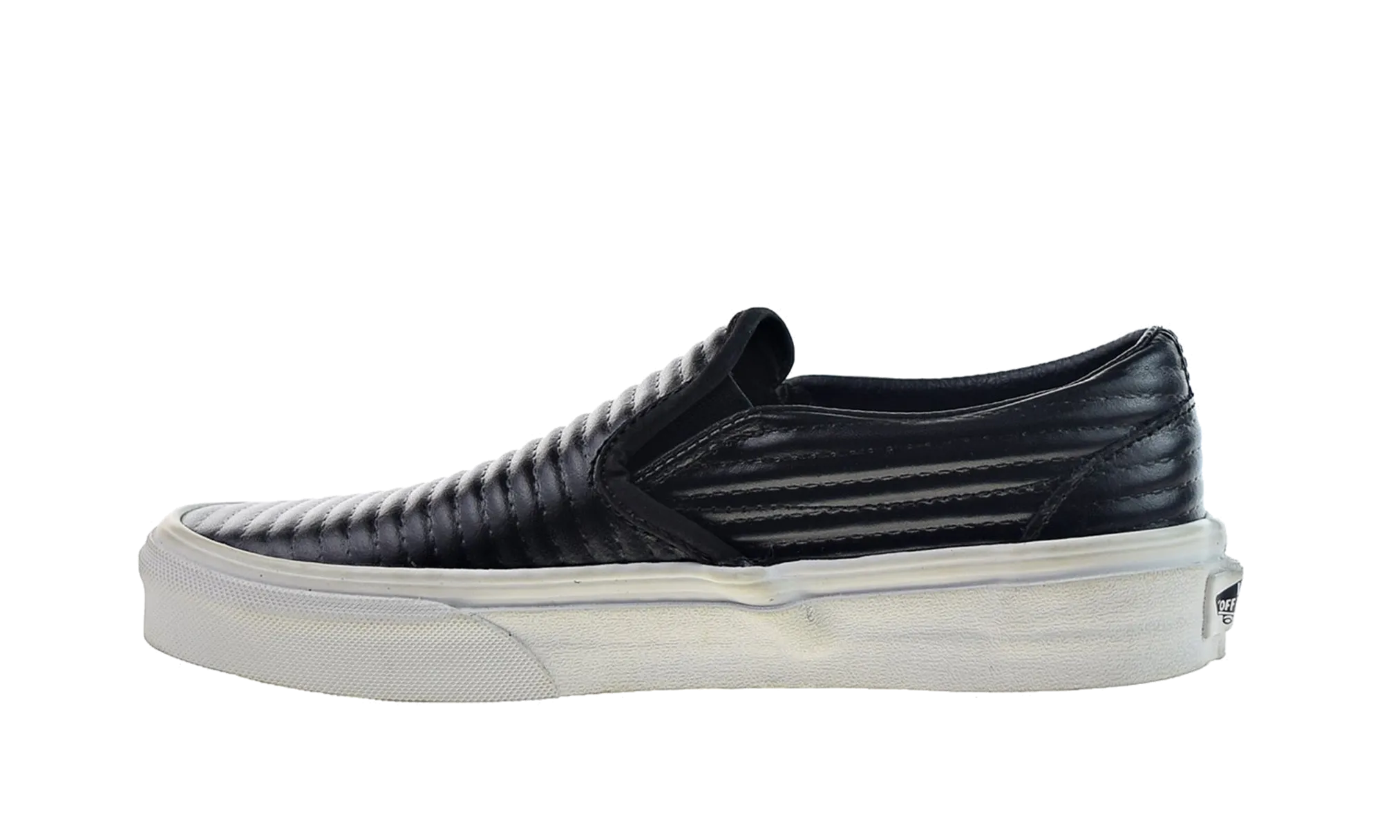 Classic Leather Slip-On "Moto" "Moto Leather" Fur Trim