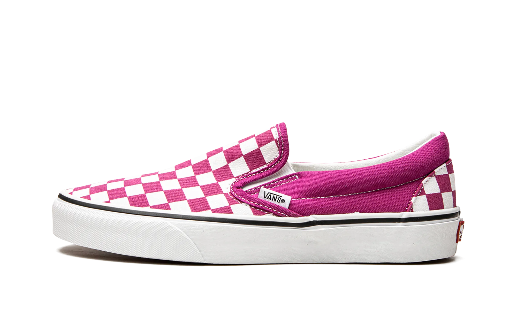 Arch Support Standing Workers Icon Edge Classic Slip-O "Fuchsia Checkerboard"