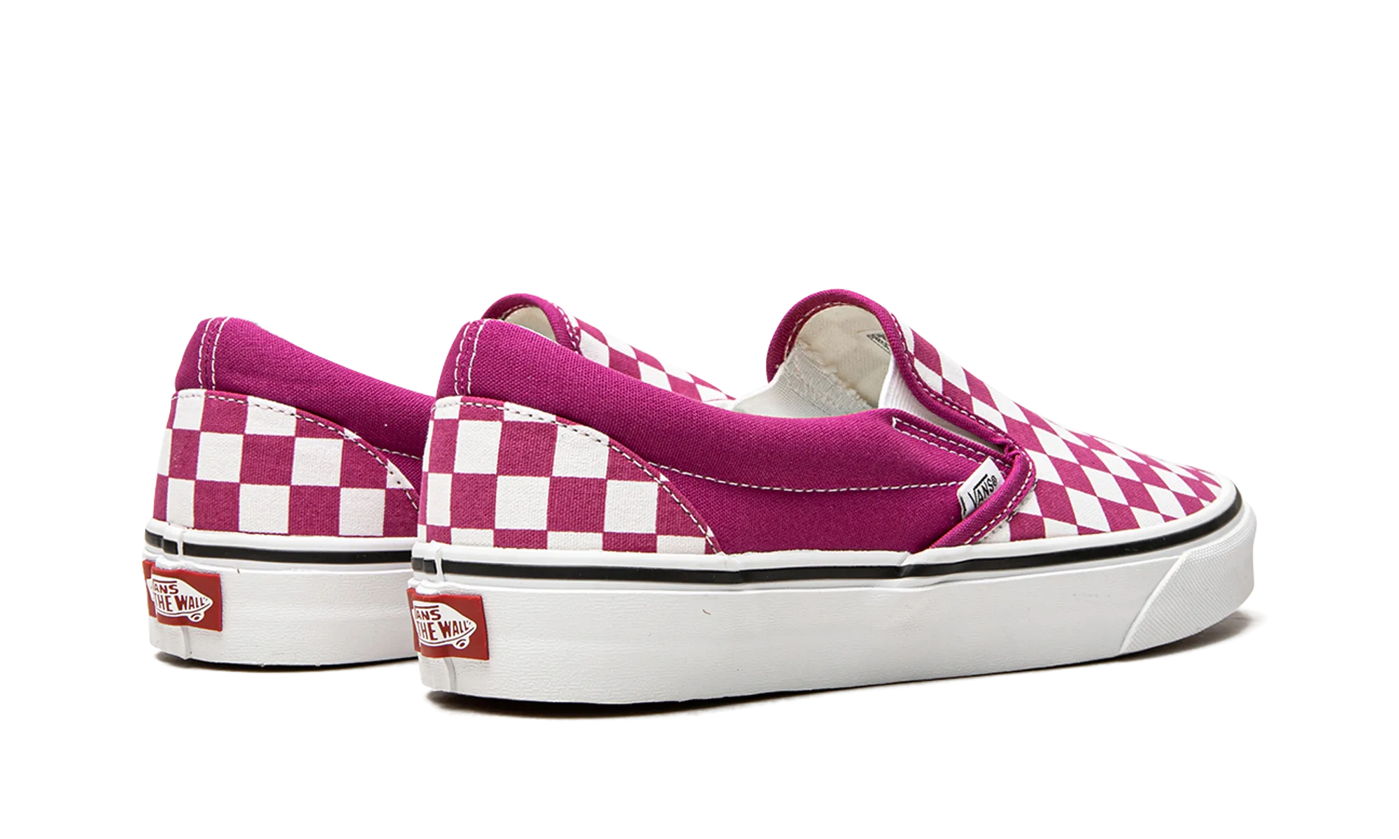 Comfort footbed Gel Soft Classic Slip-O "Fuchsia Checkerboard"