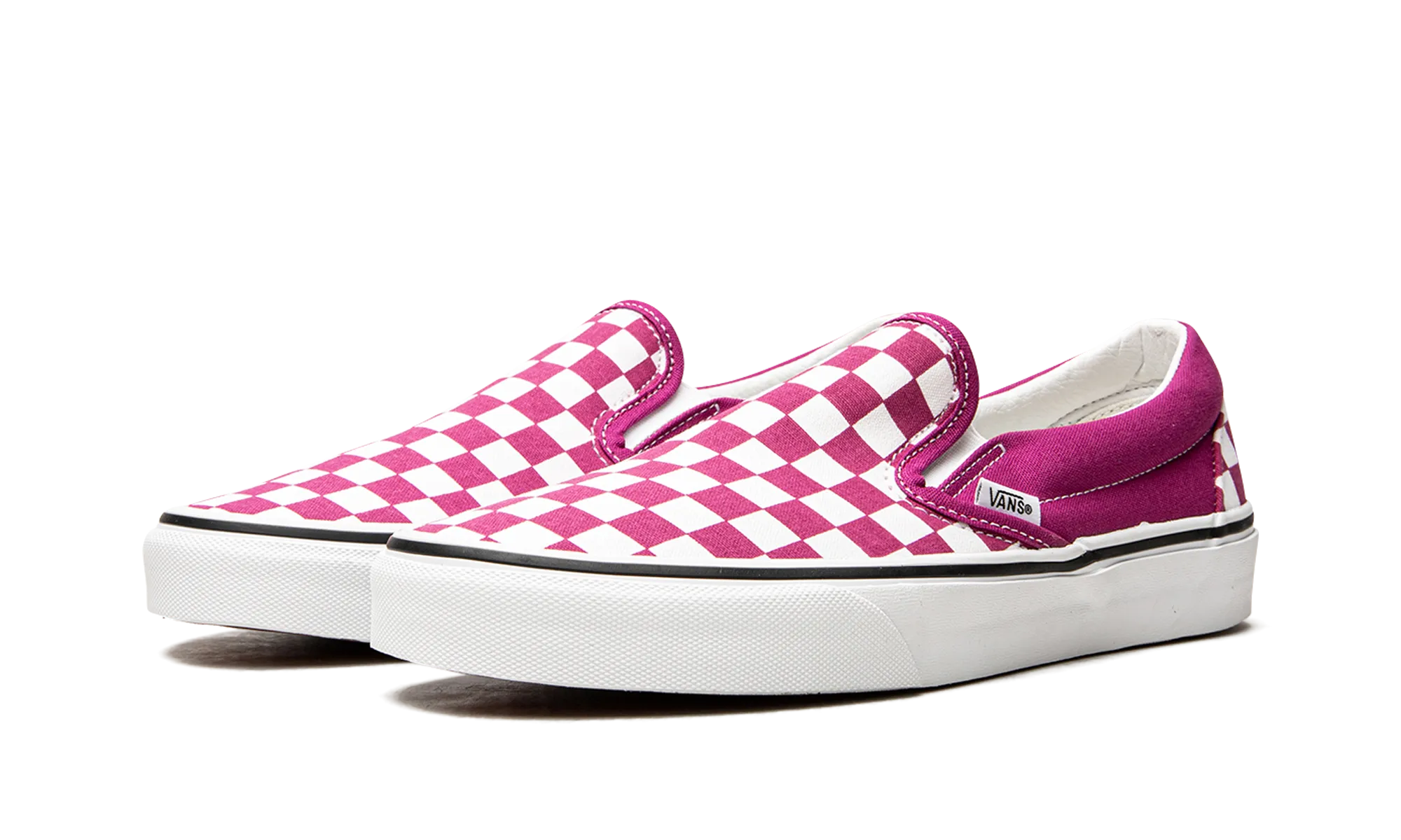 Rapid Motion Ergonomic Wellness Seekers Classic Slip-O "Fuchsia Checkerboard"