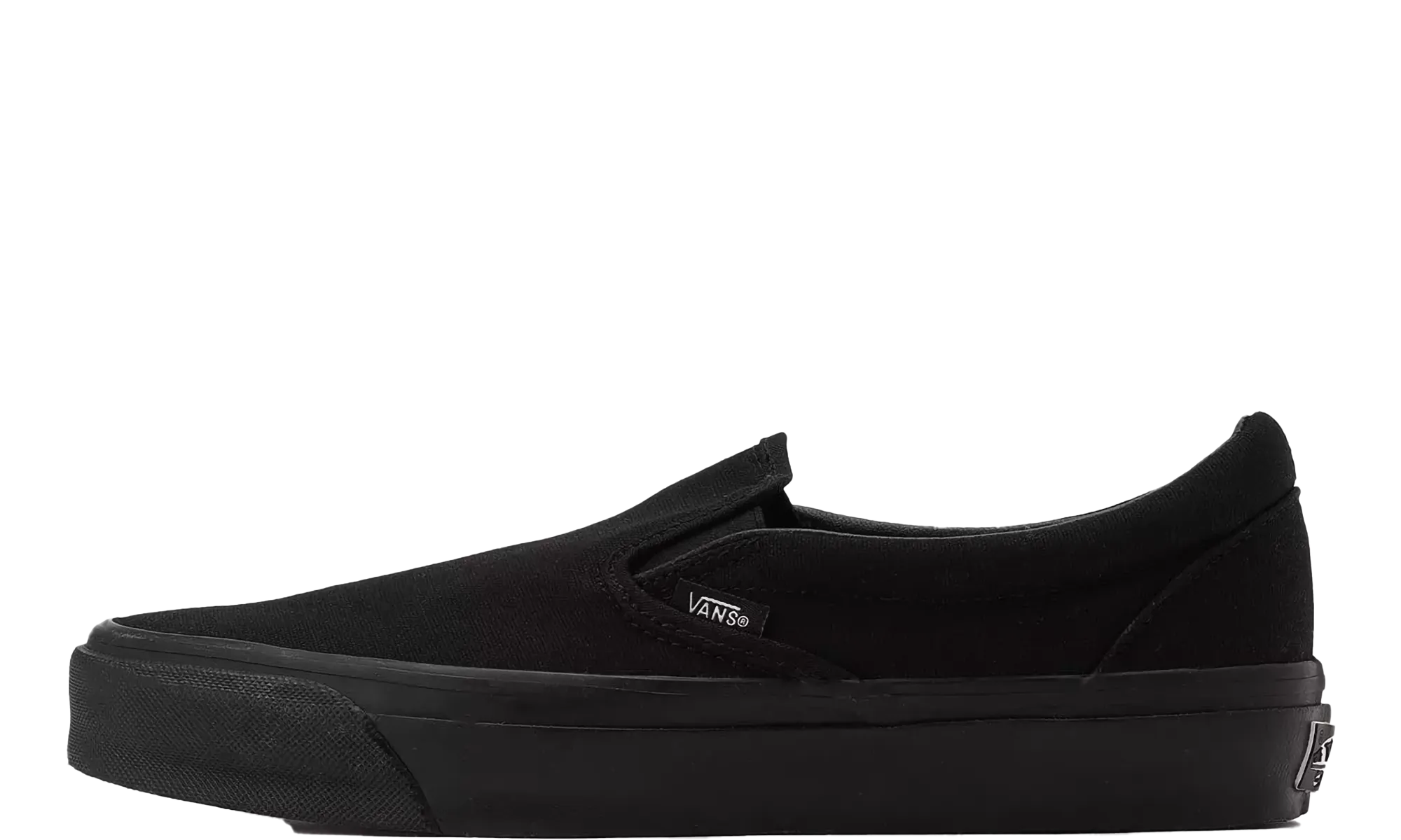 Classic Slip-on "Black" Sustainable Leather Supportive Core Office Workers