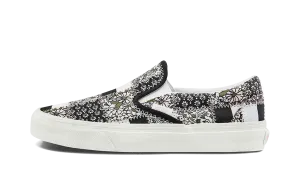 Classic Slip-On "Patchwork Floral" Linen Air Good Traction