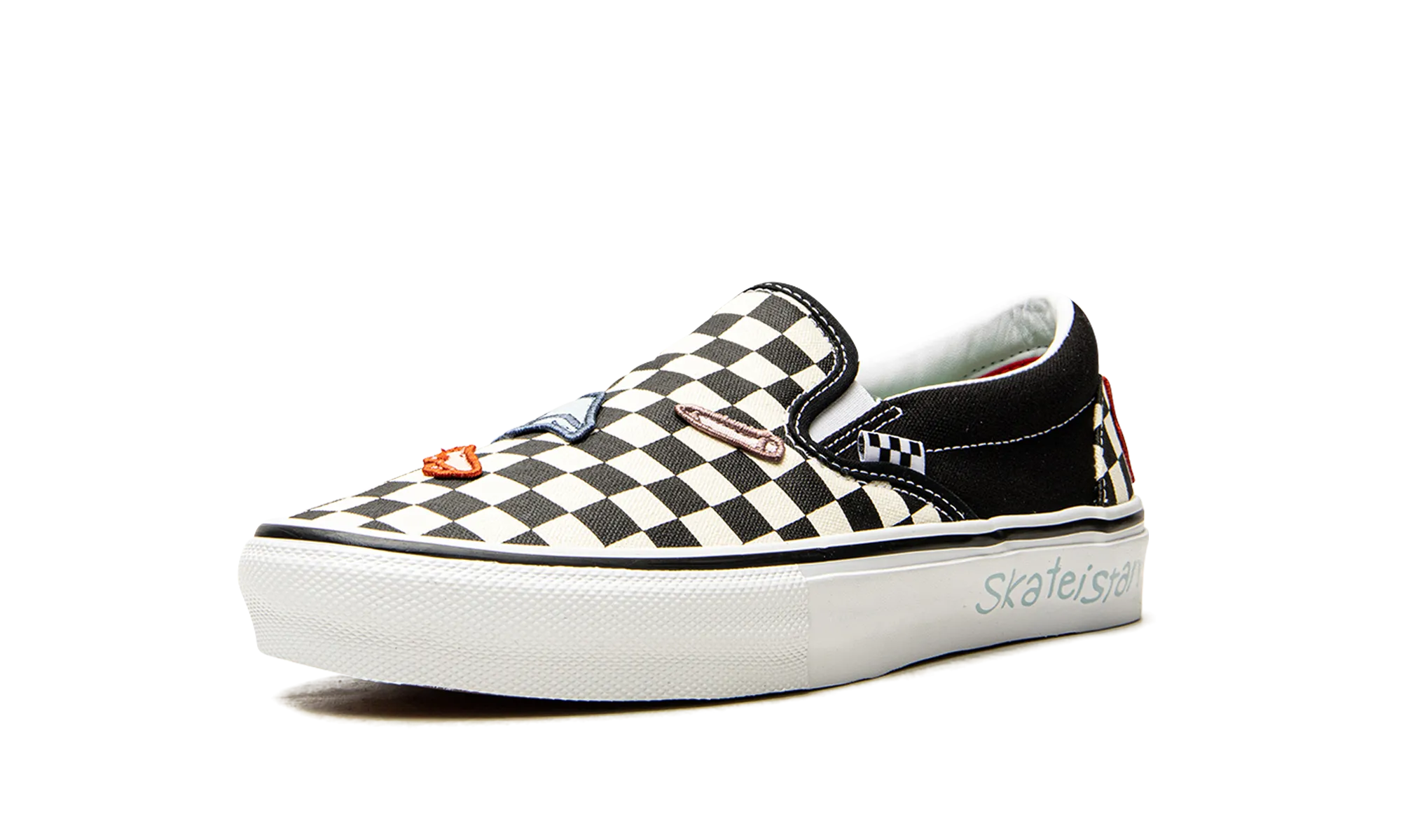 Classic Slip-On "Skateistan" Viral Pop Wide Base Stabilization