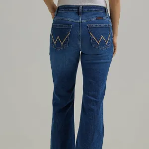 Wrangler Women's Willow Ultimate Riding Trouser Jean in Parker Bartack Stitching