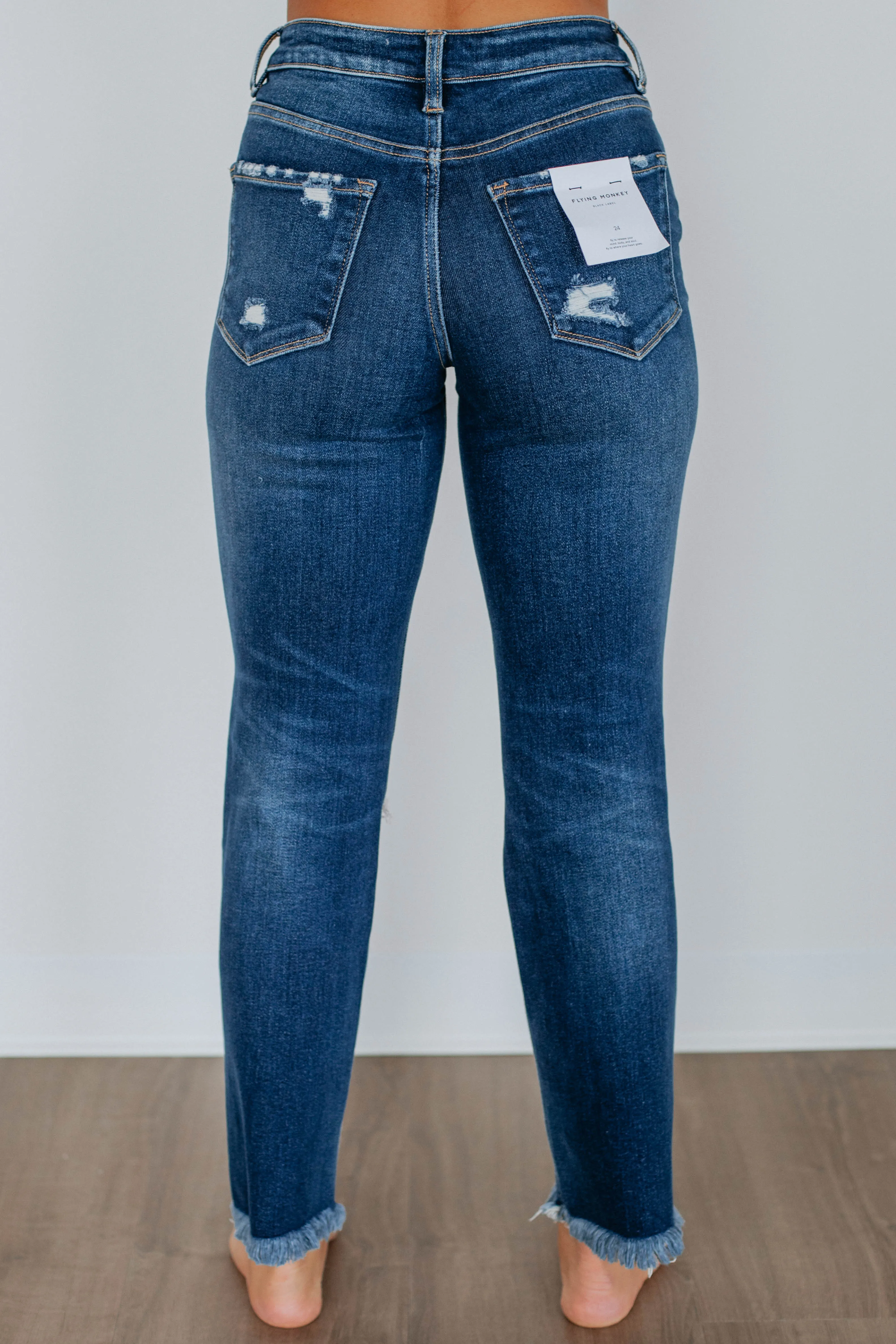 Vibrant Fashion Lover Perlette Flying Monkey Jeans