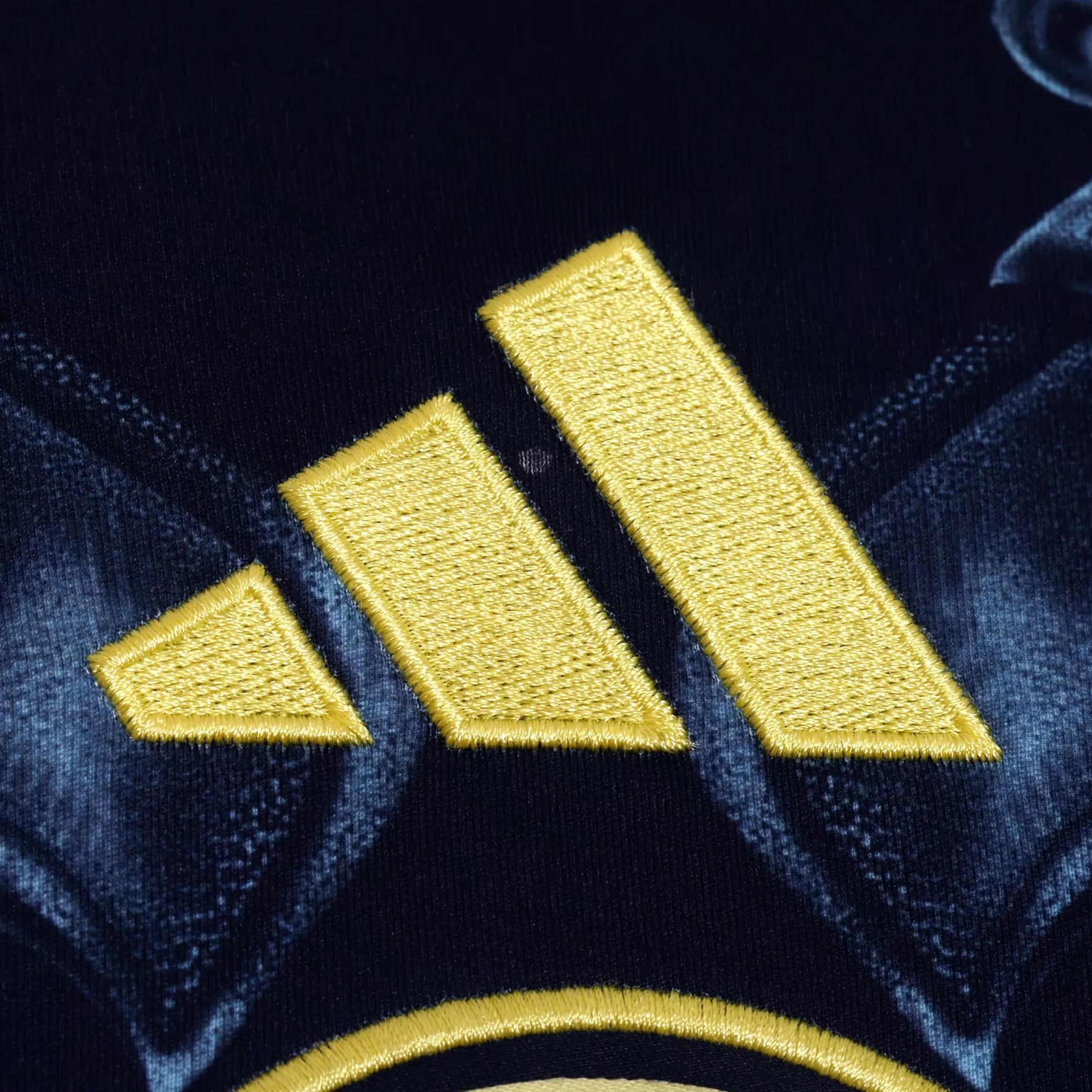 Club America Caliente 25/26 Away Mens Jersey (Navy Blue/Yellow) Reinforced Neckline