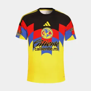 Wicking Properties Club America Caliente Home Mens Jersey (Yellow/Black)