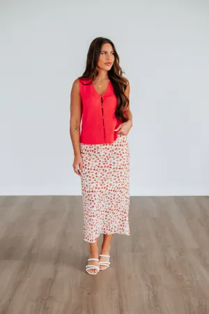 Basic Layers Mazie Floral Skirt