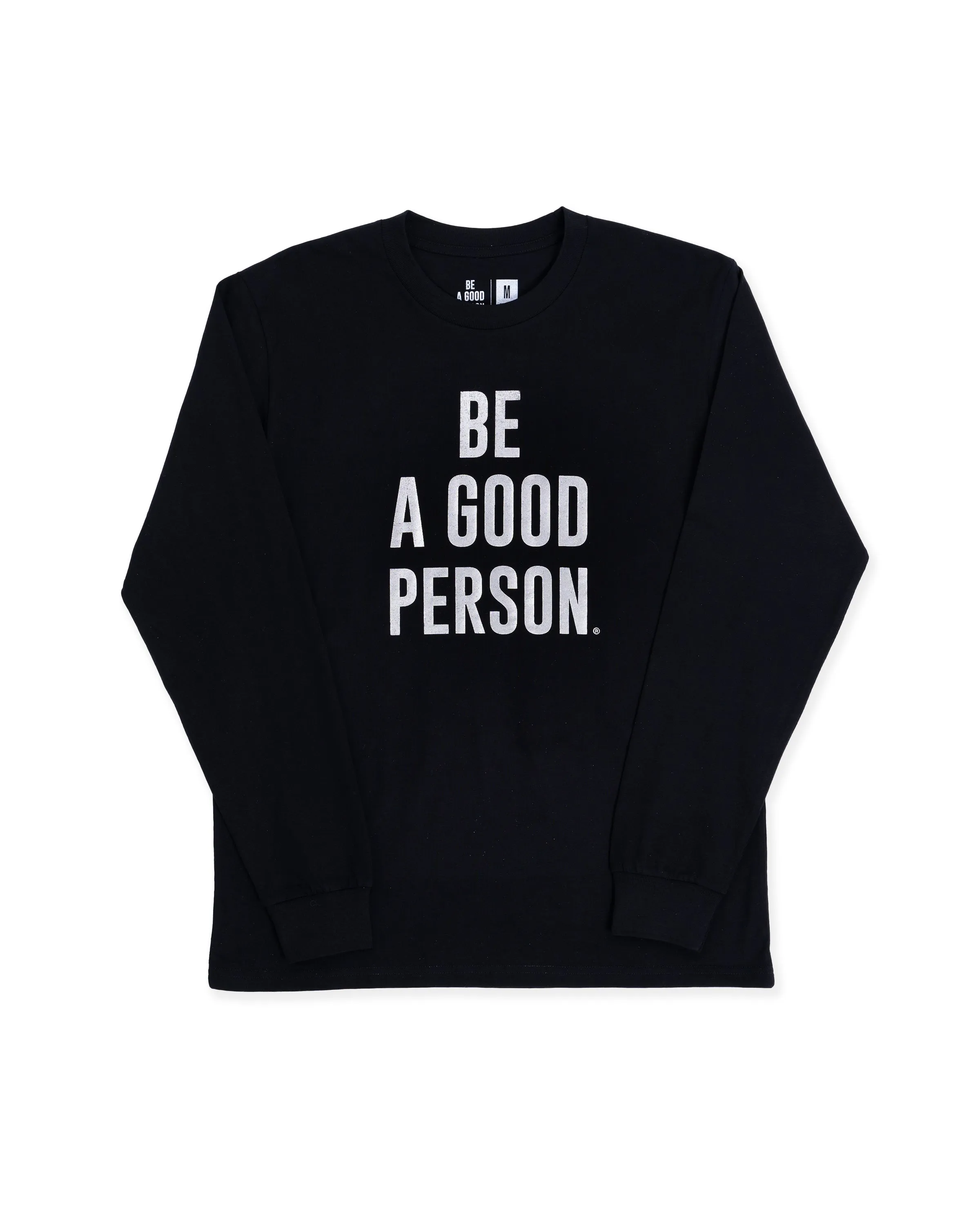 AntiPilling Foil Long Sleeve - Black/Silver