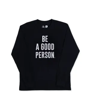 AntiPilling Foil Long Sleeve - Black/Silver