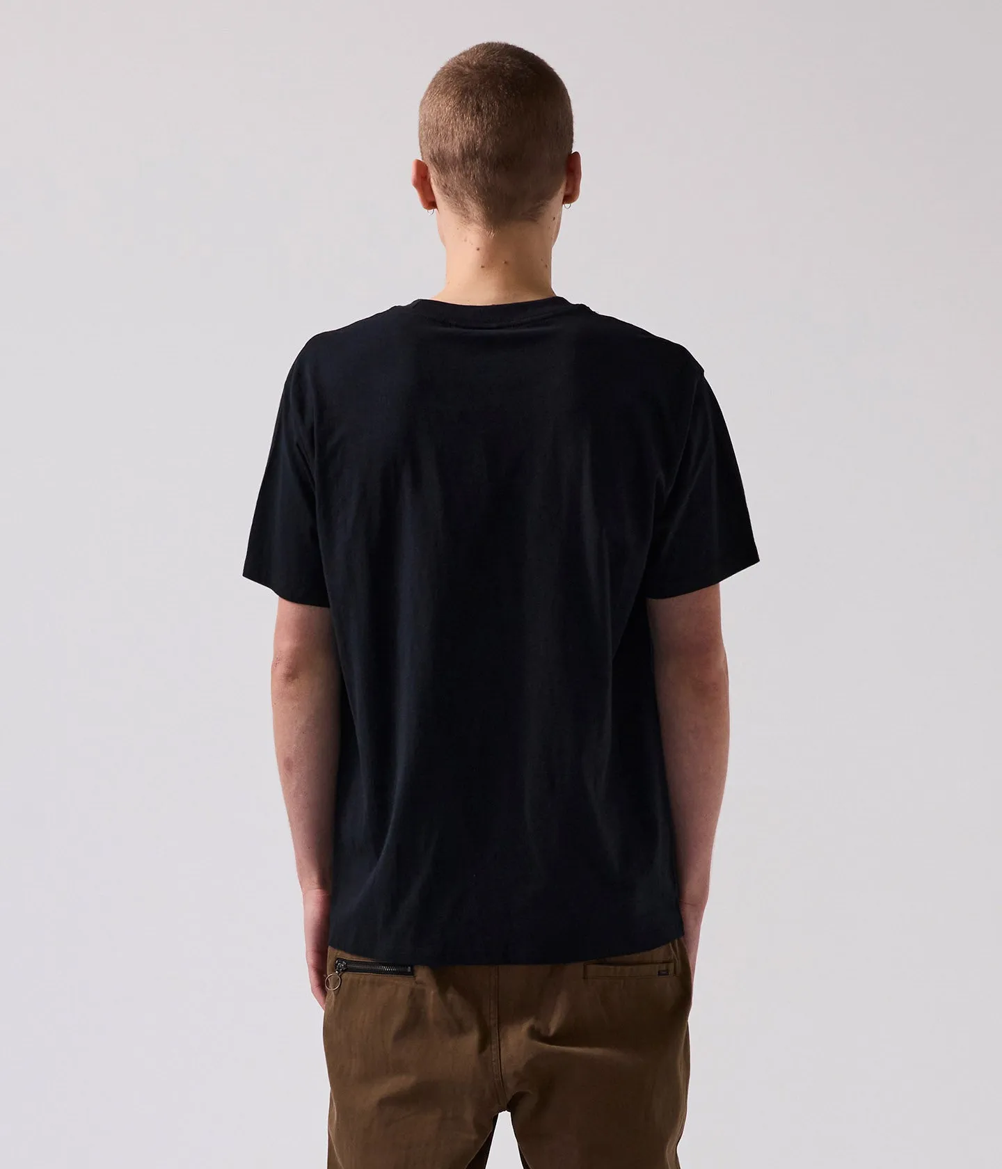 All-Purpose Comfort B.HOWARD T-SHIRT // BLACK