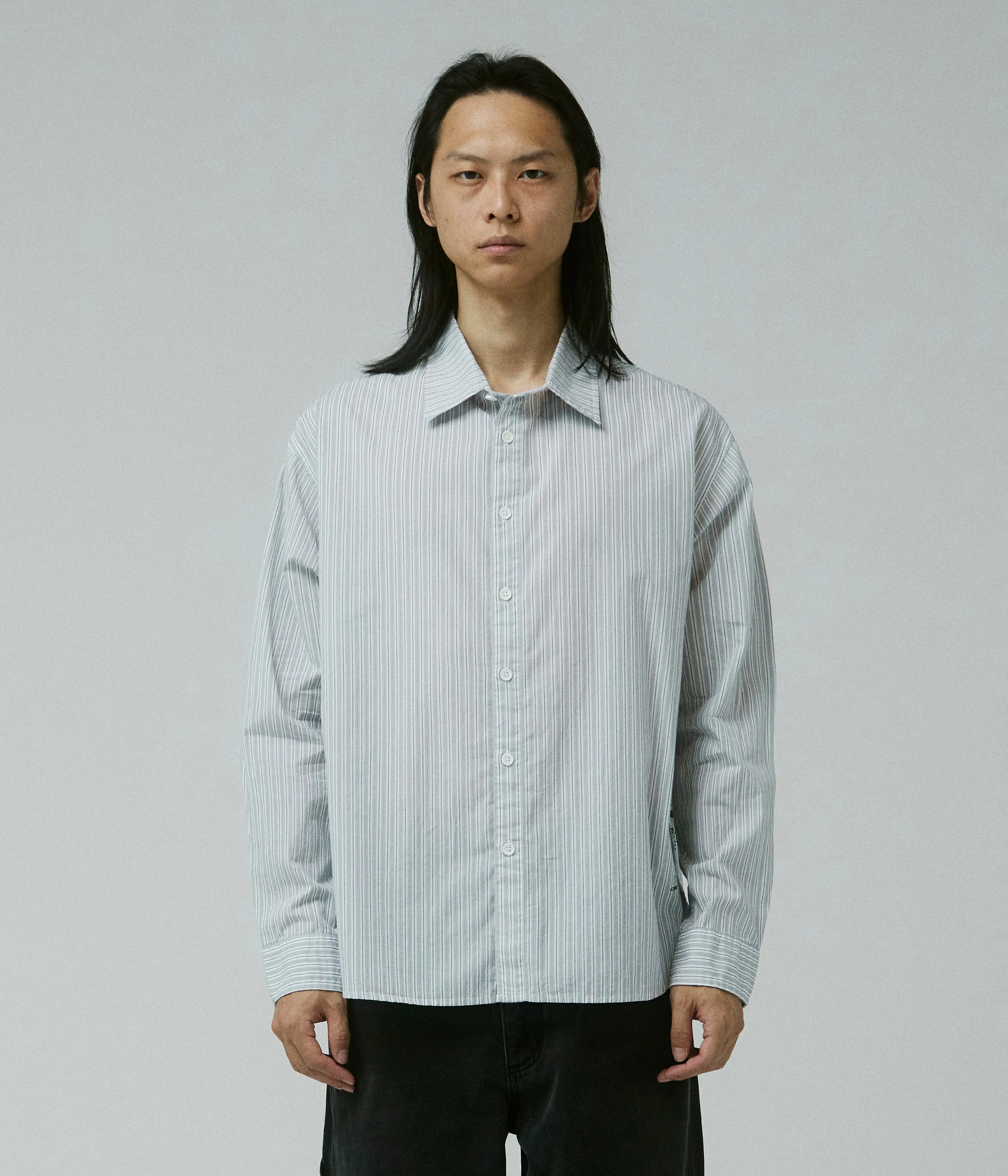 VIVIAN WEEPING LS SHIRT // WHITE Tear Resistant