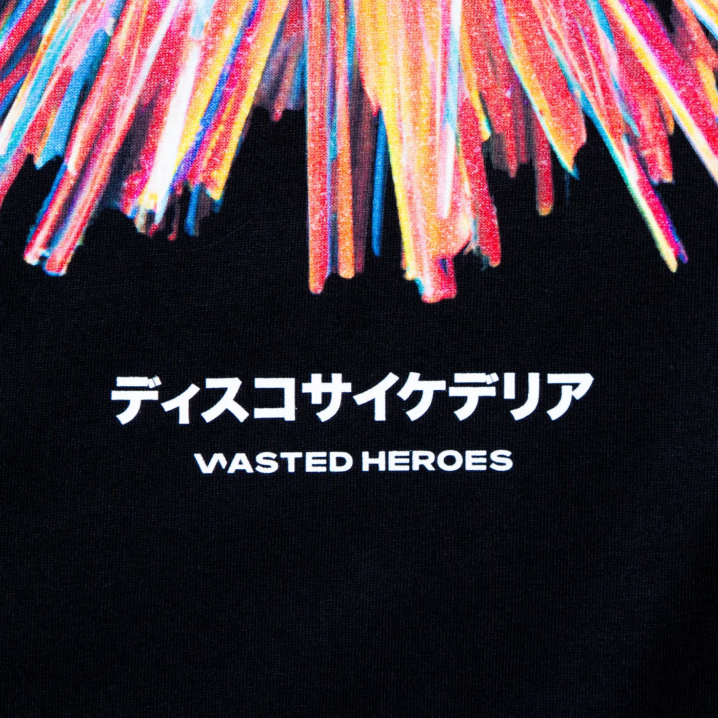 Orb 024 Disco Psychedelia - Pullover Hood - Black couple wear Custom made