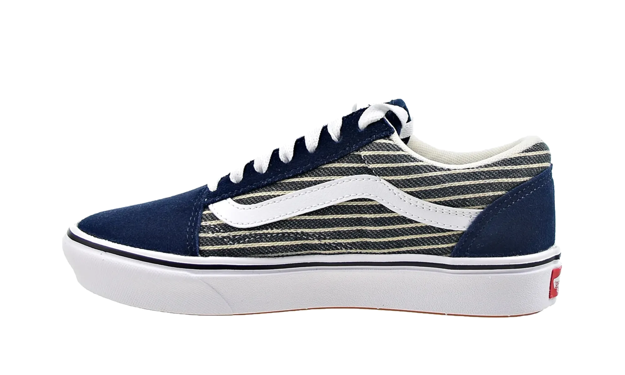 Comfycush Old Skool "Dress Blues-True White" Fitness Vibe