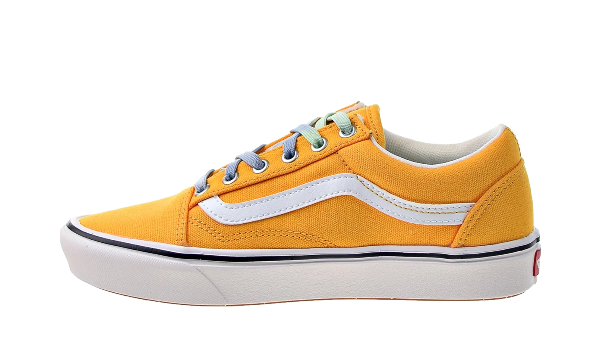 Thermoformed Heel Counter Stable Core ComfyCush Old Skool "Saffron-True White"