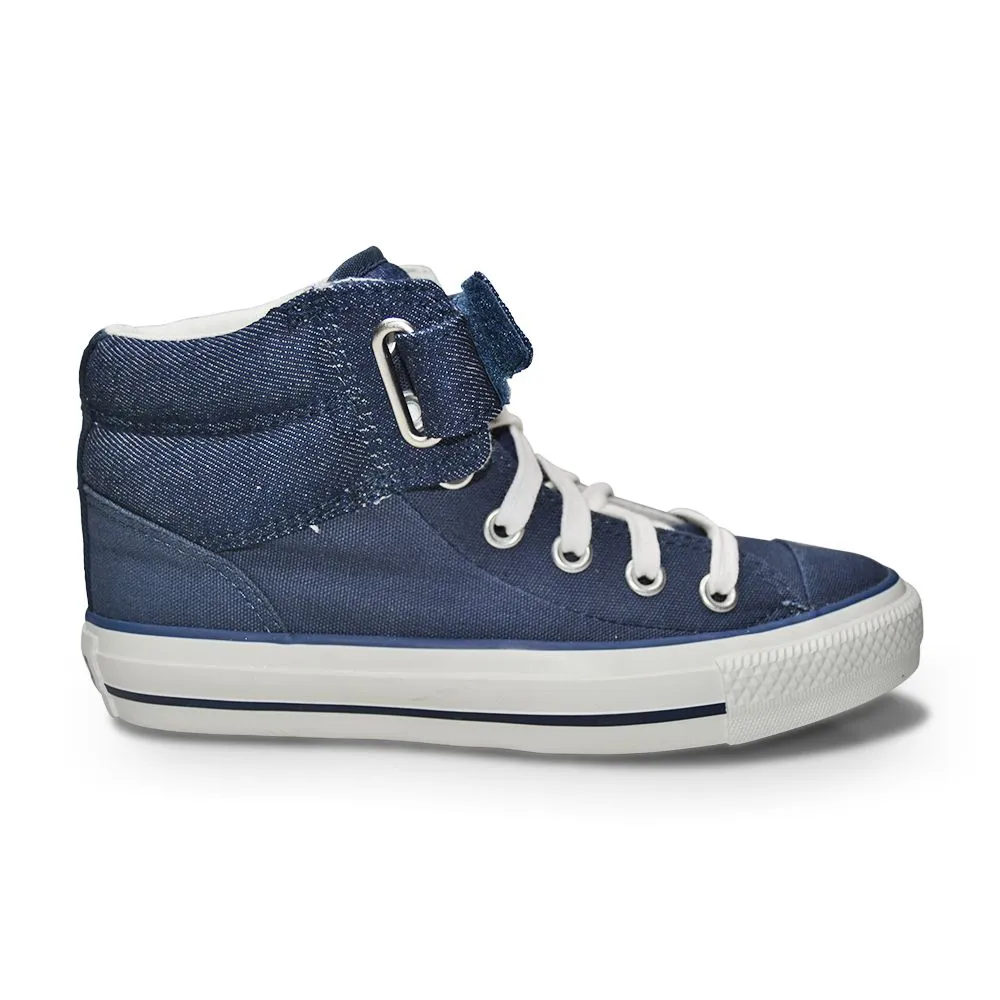 Unisex Converse - Chuck Taylor Loop Back Hi 'Navy Denim' Soft Step Design