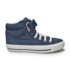 Unisex Converse - Chuck Taylor Loop Back Hi 'Navy Denim' Soft Step Design