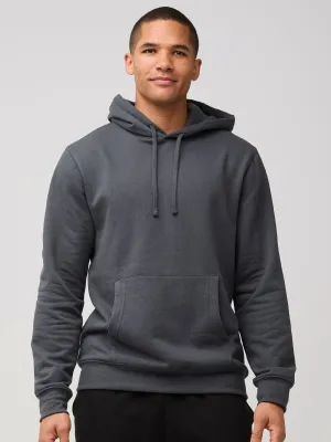 Everyday Casual Matte Look Concrete Pullover Hoodie