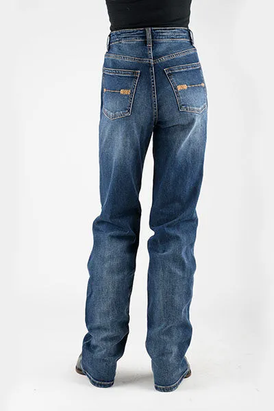 Layered Look Shopping Day Vibrant Stetson Women's No. 915 High Rise Straight Jean