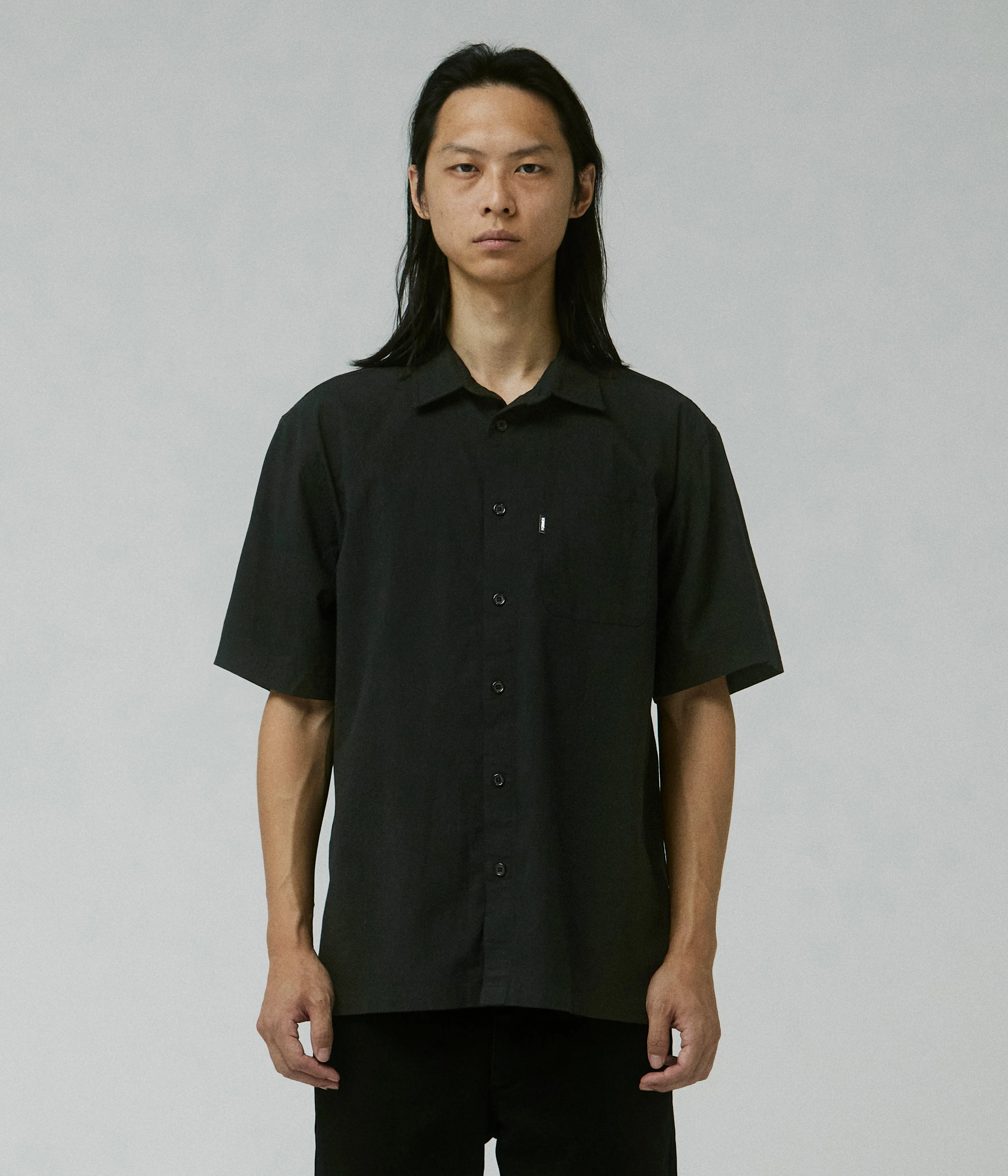Flattering Shape LEGACY SS SHIRT // BLACK