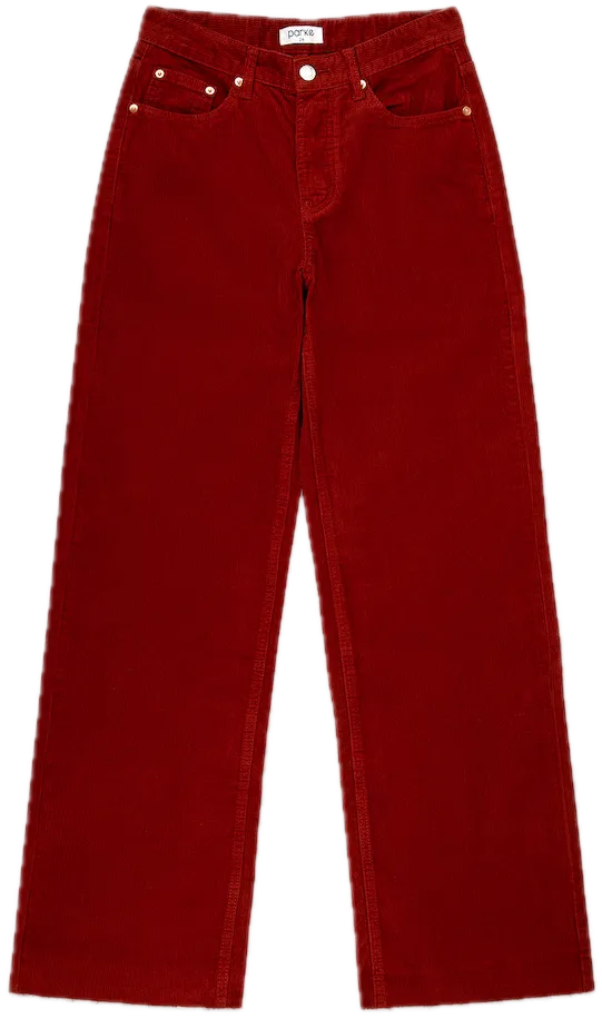 Corduroy Low Rise Baggy Pant Practical Comfort AntiStaticLining