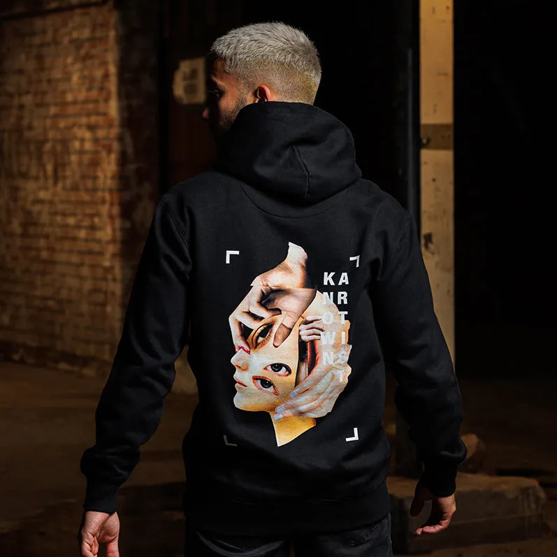 foldable product weekend wear comfort Known Artist 001 - Pullover Hood - Black