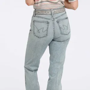 Travel Light Cruel Women's Quinn High Rise Boot Cut Jean in Light Stonewash