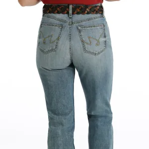 Cruel Women's Quinn Relaxed Straight Jean in Light Stonewash General Option