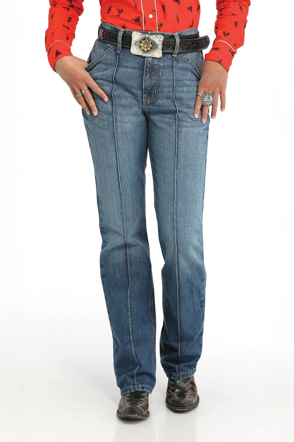 Versatile Tailoring Style Upgrade Cruel Women's Quinn Relaxed Straight Jean in Medium Stonewash