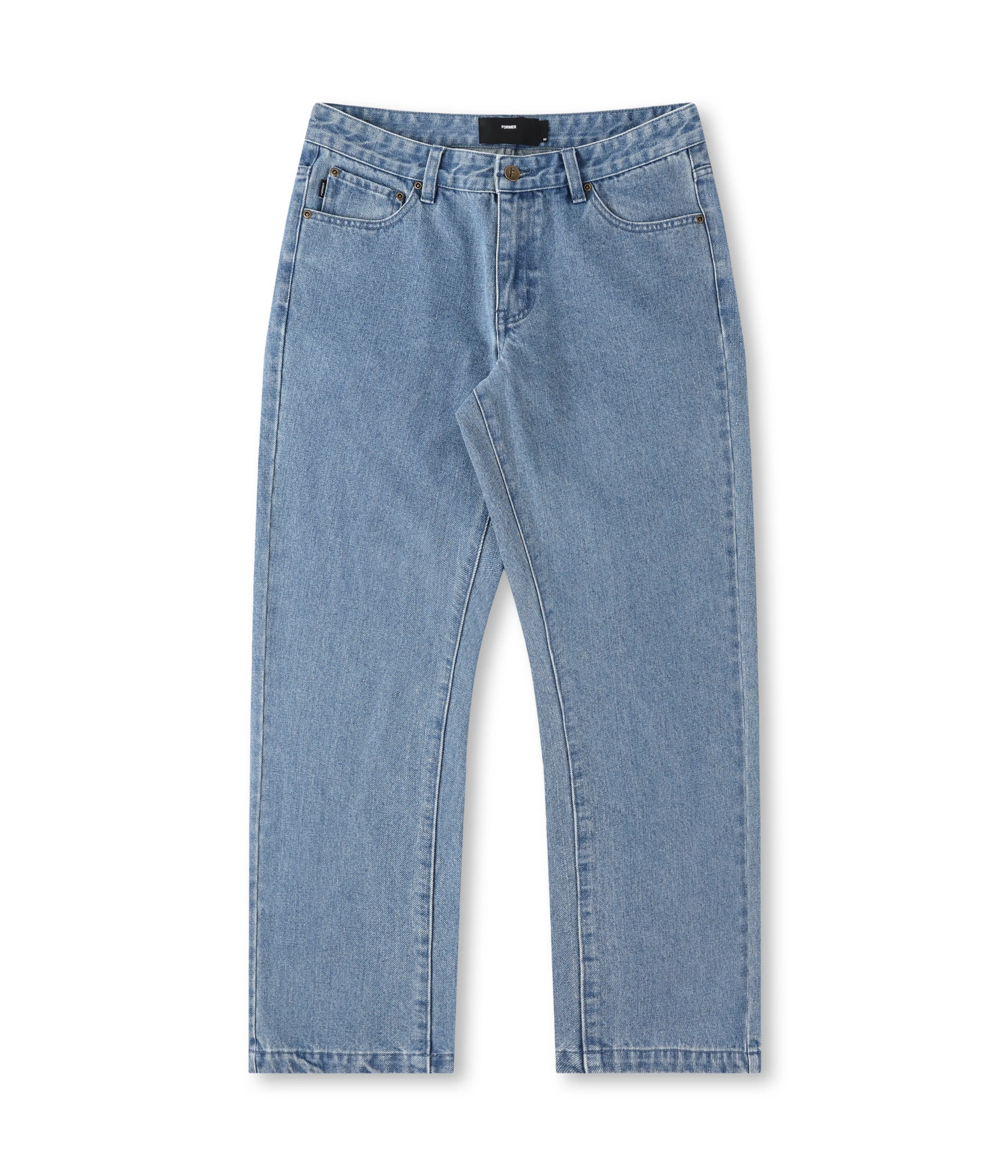 Modern Cut Wrinklefree CRUX DENIM PANT // WASHED BLUE