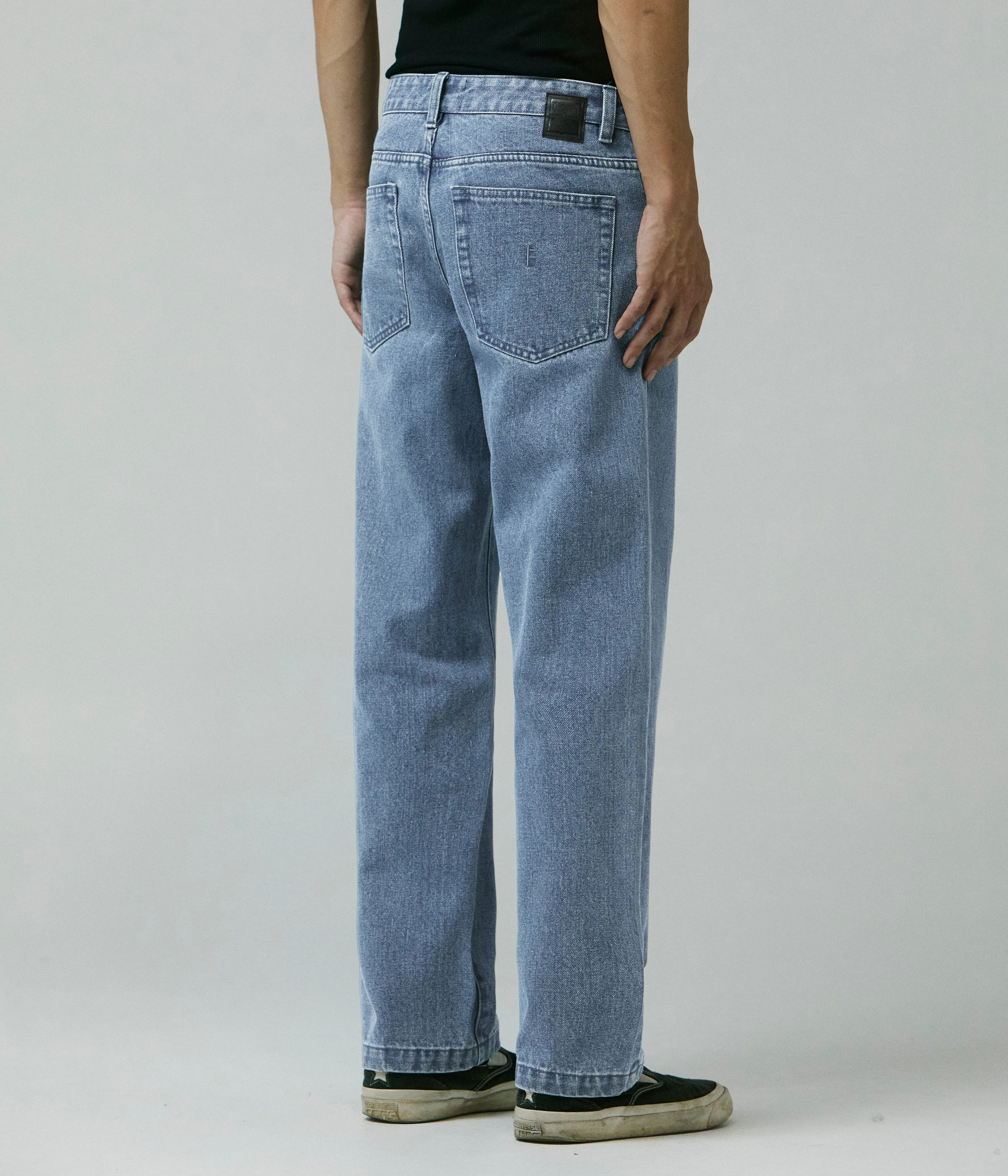 CRUX DENIM PANT // WASHED BLUE Hypoallergenic fabric No Fuss