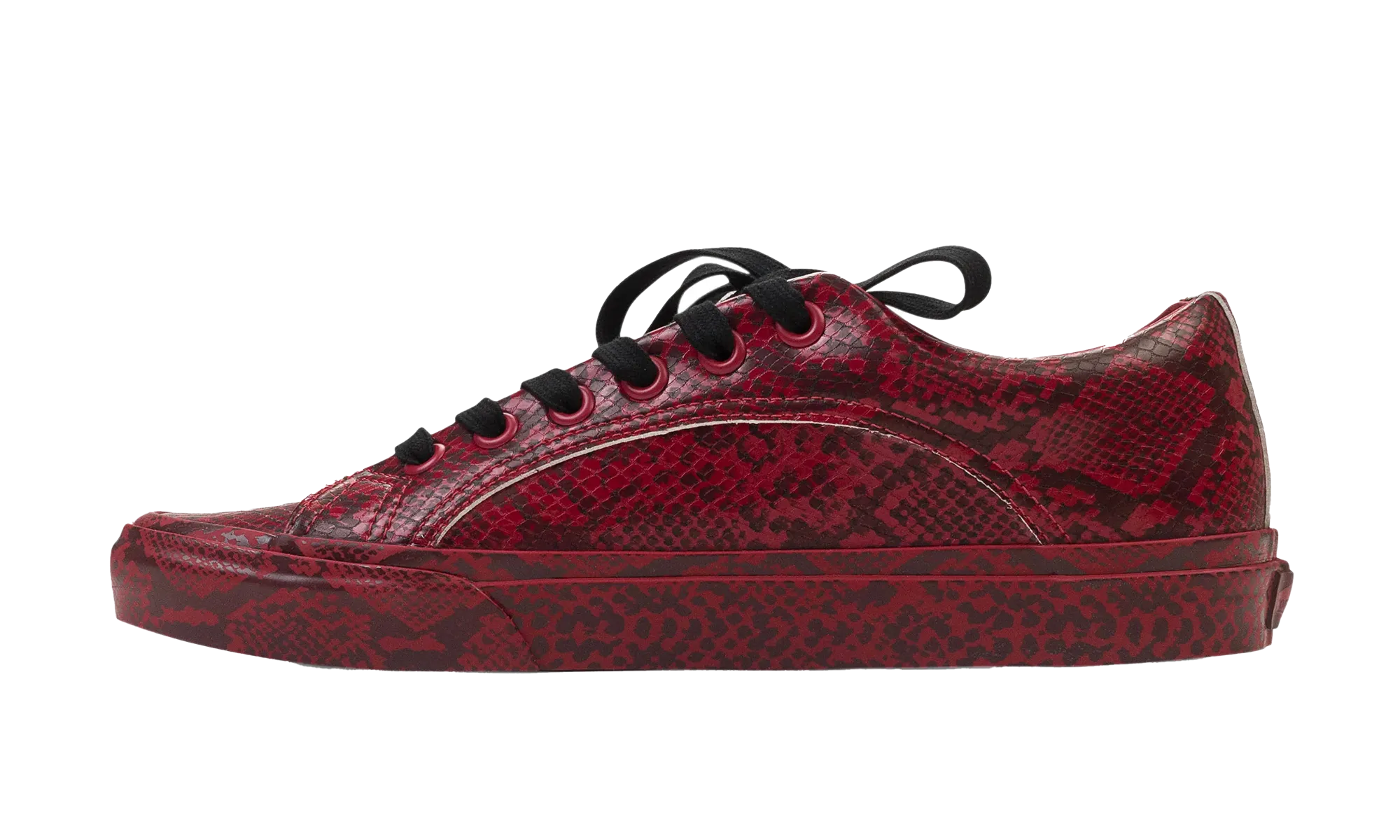 Dinner Look Easy Wear SNAKE LAMPIN "Red"