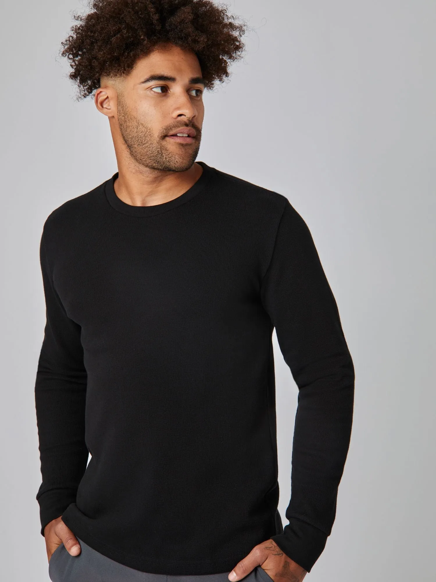 Performance Wear MoistureControlFibers Foundation Thermal Long Sleeve Crew 3-Pack