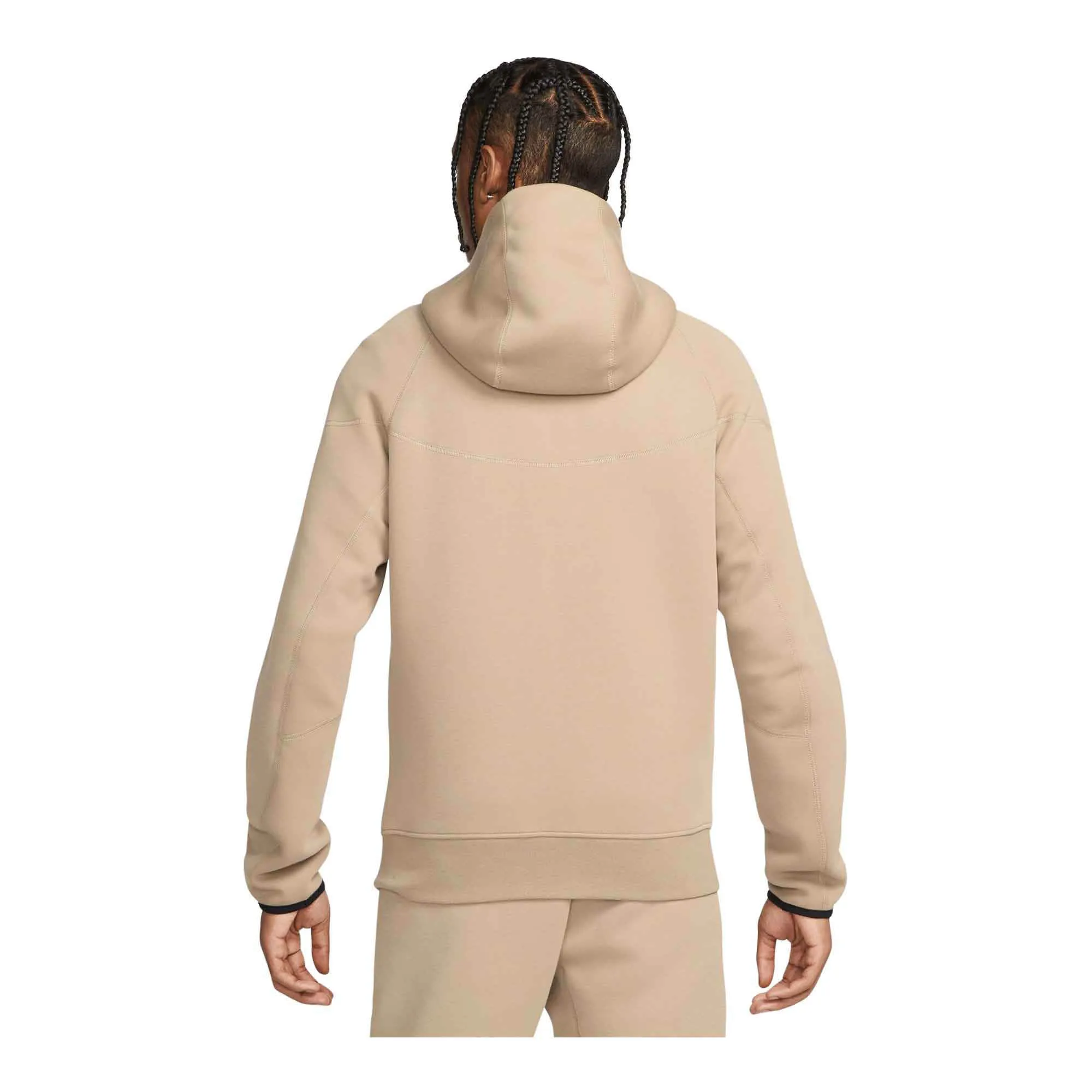 Nike Sportswear Tech Fleece Windrunner Men's Full-Zip Hoodie Machine washable Layered Wear