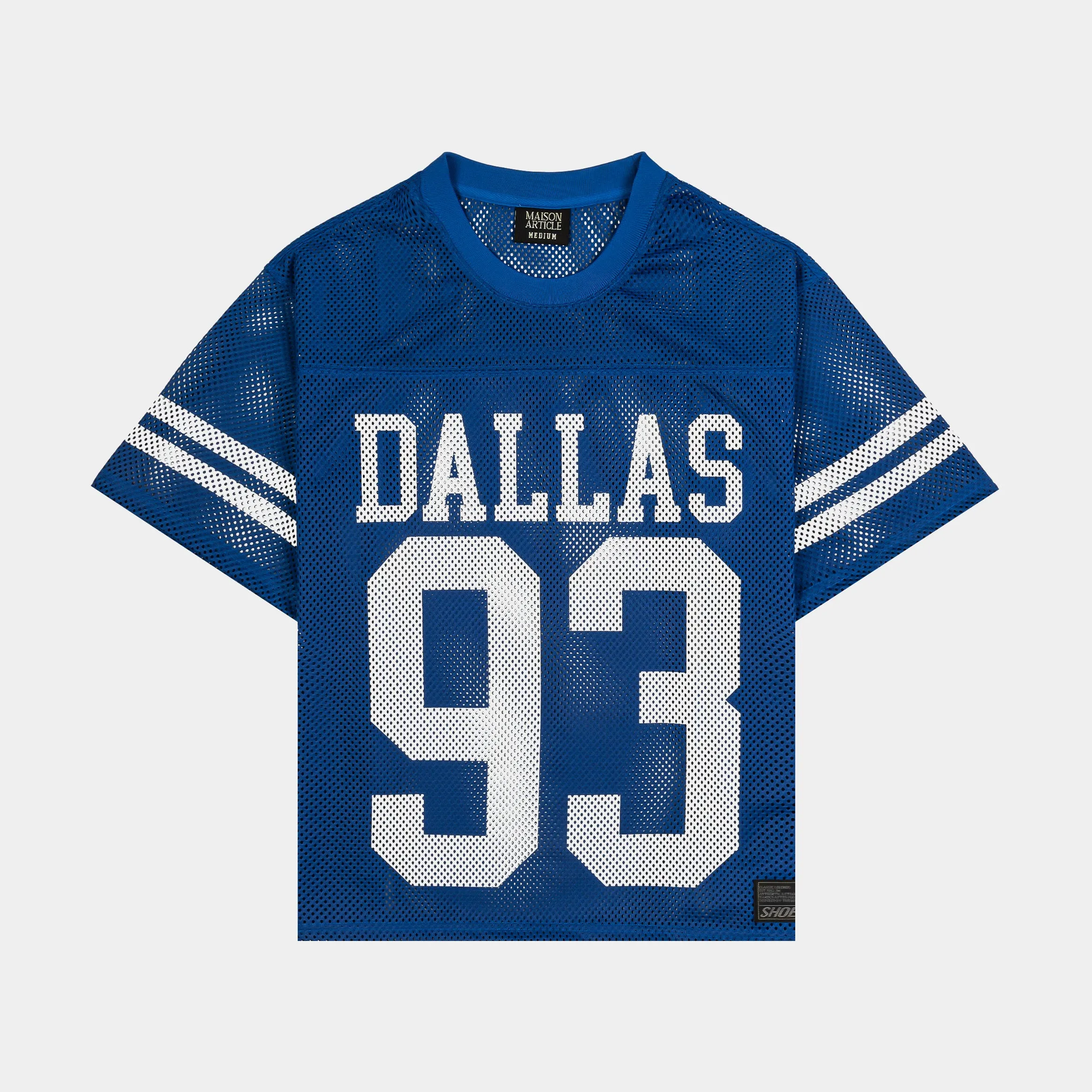 Game mode Dallas Mesh Mens Jersey (White/Blue)