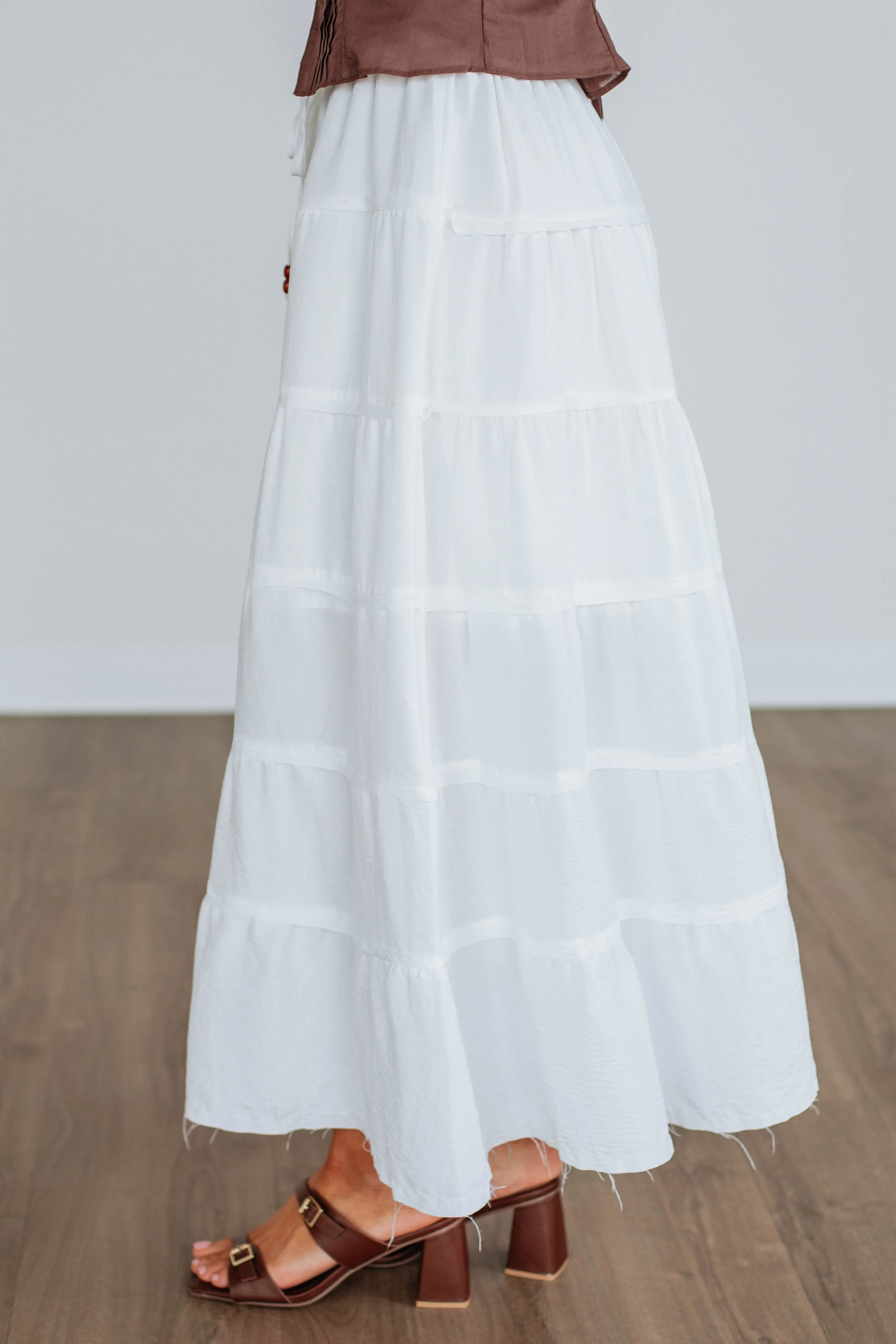Danique Maxi Skirt Tiered Design