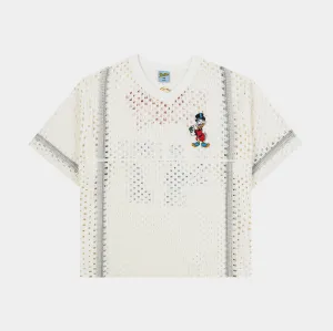 Temperature Control Technology Disney Ducktales By Shoe Palace 47 Crochet Mens Jersey (Beige/Blue)